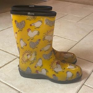 Women’s Slogger Chicken Rain Boots